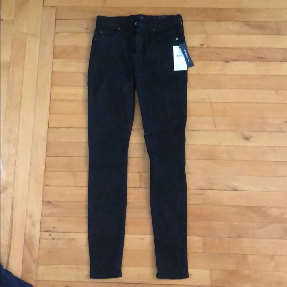 Slim Illusion black skinny jeans